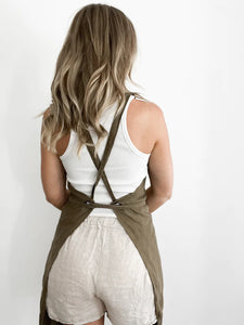 Feather and Oak 'Everyday' Linen Apron